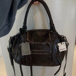 Free People Black Baby Emerson Tote Bag